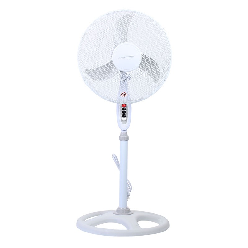 Ventilator cu picior, 3 viteze, oscilatie 90°, inaltime reglabila, Esperanza - imagine 9